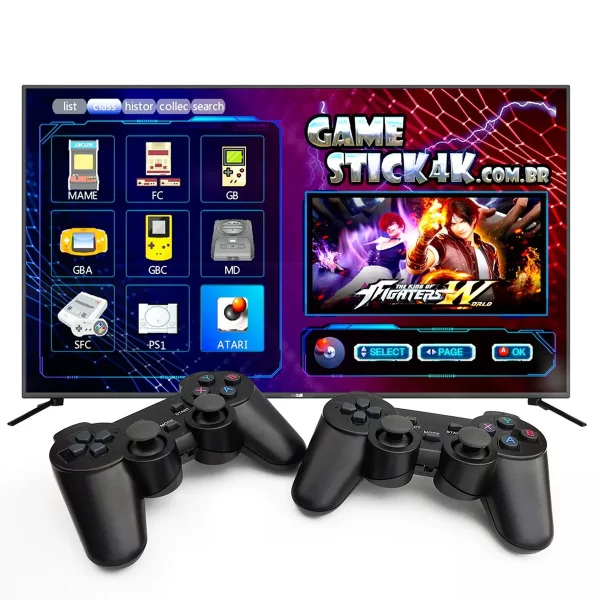 Vídeo Game Stick Retro Controle Sem Fio HDMI 3500 Jogos - Image 10