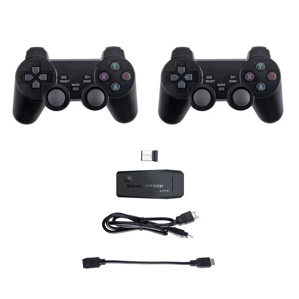 Vídeo Game Stick Retro Controle Sem Fio HDMI 3500 Jogos - Image 8